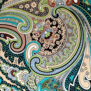 Colorful vintage fabric