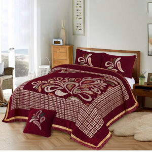 Bridal Velvet Bed Sheet