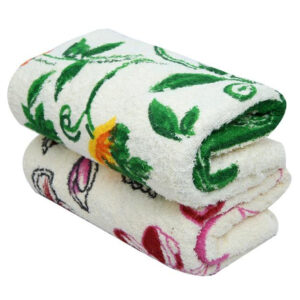 Cotton Flower Printed Towel